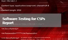 Software Testing for CSPs